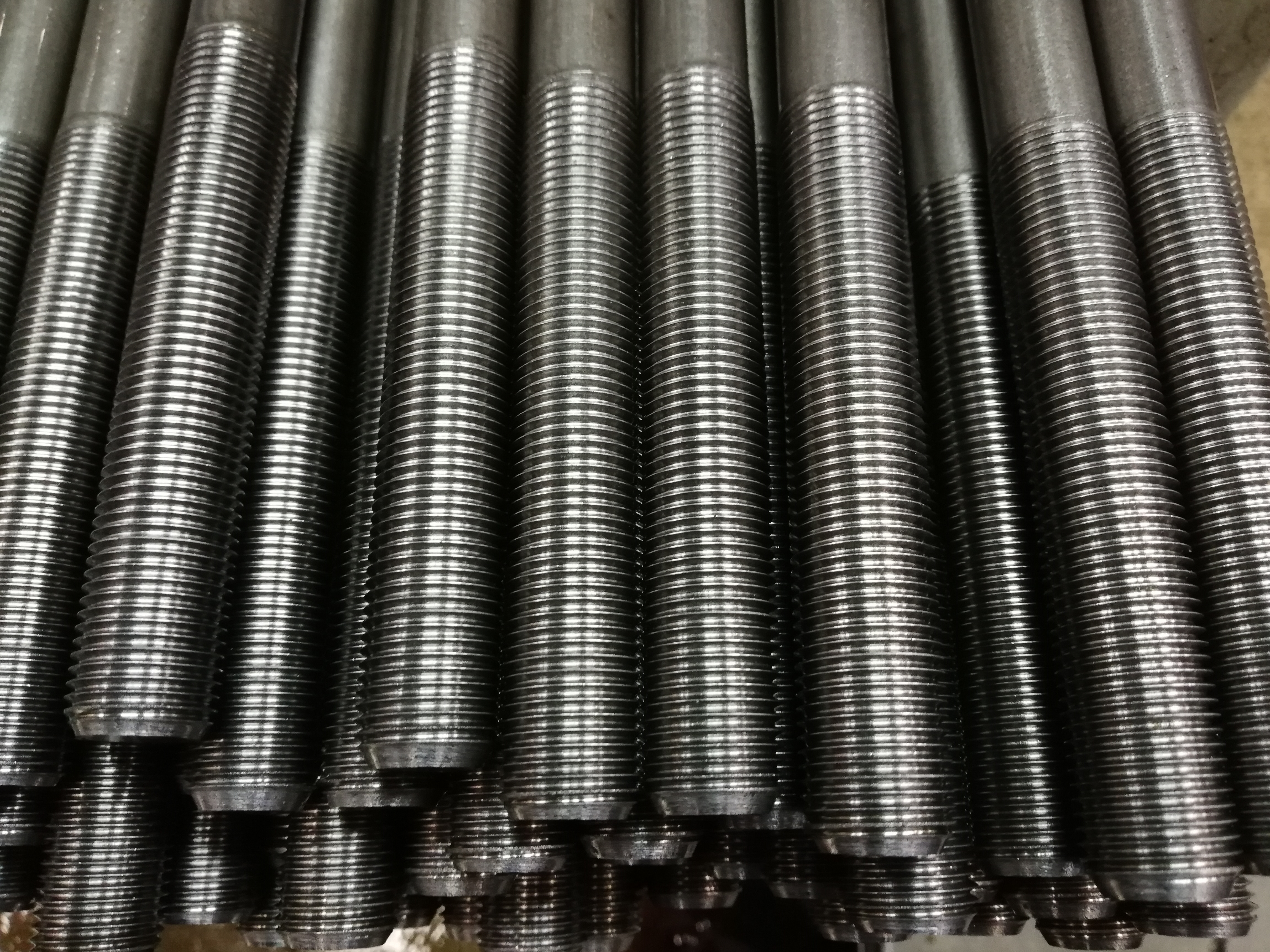Threading Press Process